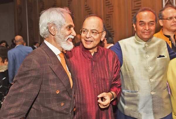 Sunil Sethi, Arun Jaitley and Mukul Rohatgi (BCCL)
