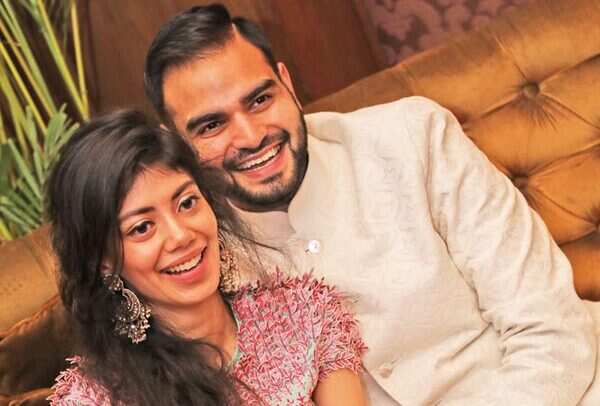 Tanira Sethi and Arjun Dang at their cocktail ceremony (BCCL)