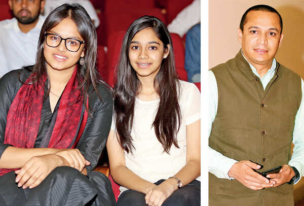 (L-R) Nanduja, Stuti and Raj Shekhar (BCCL/ Aditya Yadav)