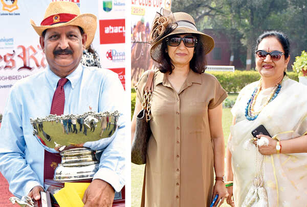 (L) Kumail Yawar Hasan (R) Madhuri Halwasiya and Hema Lata (BCCL/ Vishnu Jaiswal)