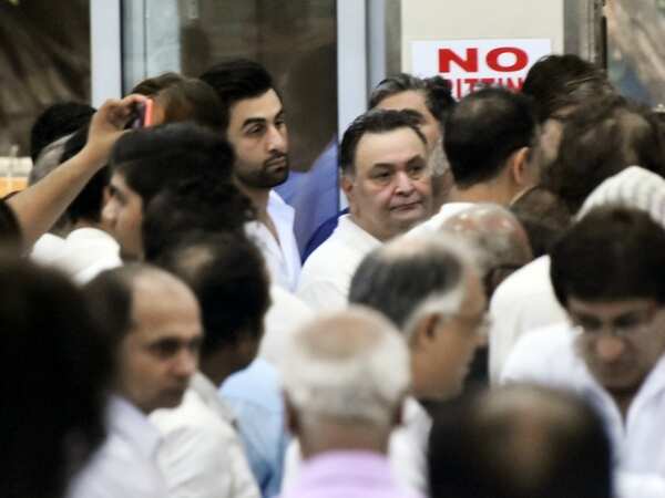 Rishi Kapoor and Ranbir Kapoor