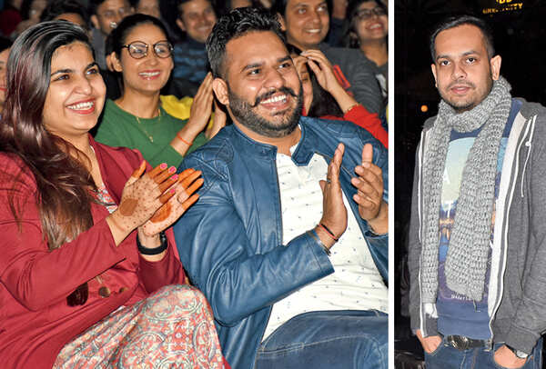 Amrita and Gaurav (R) Himanshu (BCCL/ Farhan Ahmad Siddiqui and Vishnu Jaiswal)
