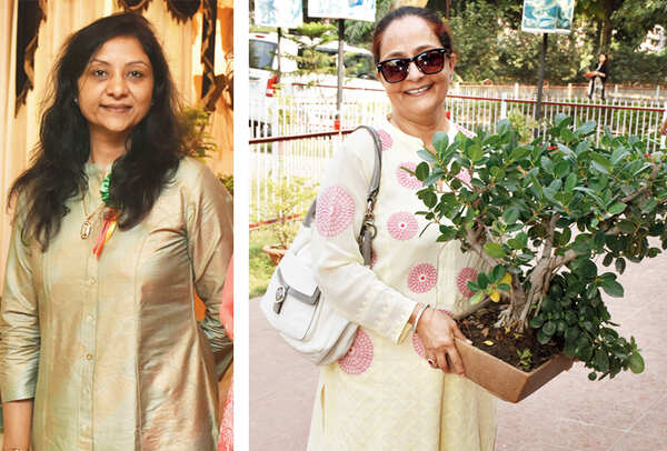 Shalini Gupta (R) Dimple Chawla (BCCL/ Vishnu Jaiswal)