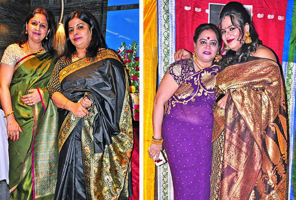 (L) Anu and Manisha (R) Daljeet and Darshita (BCCL/ AS Rathor)