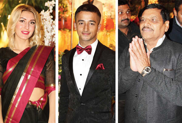 Svetlana, Srijan and Shivpal Singh Yadav (BCCL/ Aditya Yadav)