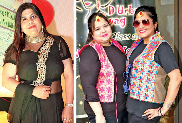 Ekta Kapoor (R) Shama Shani and Nancy Batra (BCCL/ Unmesh Pandey)