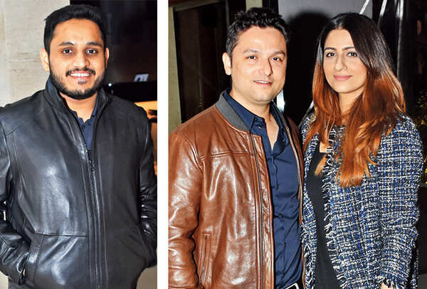 (L-R) Viraj Sagar Das and Abhinav (L) and Dr Nidhi Tandon (BCCL/ Farhan Ahmed Siddiqui)