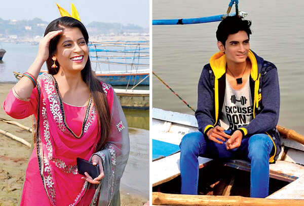 Anamika and Nikhil (R), the leads of the film (BCCL/ Pankaj Singh)
