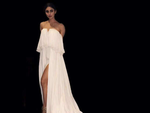 Mouni Roy is a vision in white