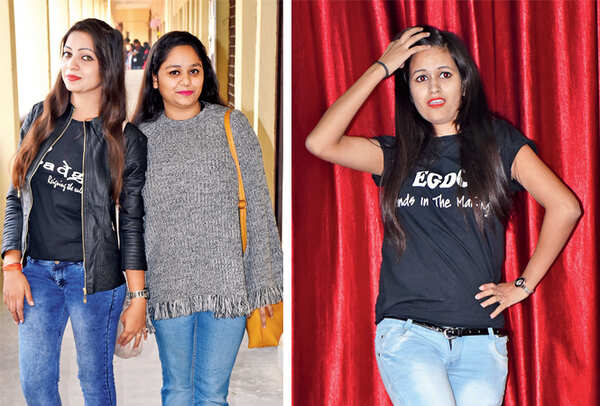 Anjali Pal and Mubashra Zia (R) Pooja Mehra (BCCL/ Vishnu Jaiswal)