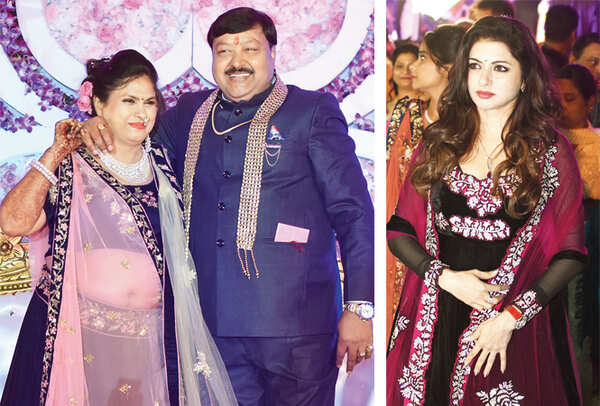 Babita and Natwar Goyal (R) Bhagyashree (BCCL/ Farhan Ahmad Siddiqui)