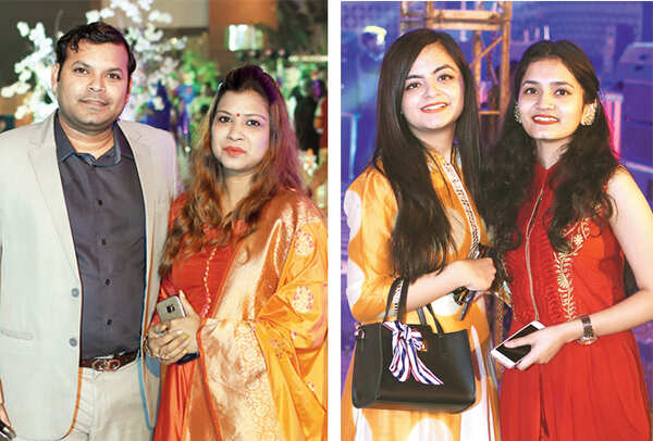 Sameer and Nehi Agarwal (R) Anshika Bhavnani and Ayushi Singh (BCCL/ Farhan Ahmad Siddiqui)