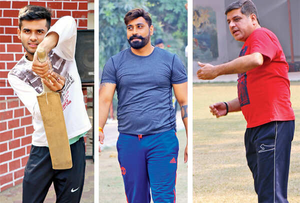 Kanishk Singh, Naveen Singh and Rohit Kapoor (BCCL/ Unmesh Pandey)