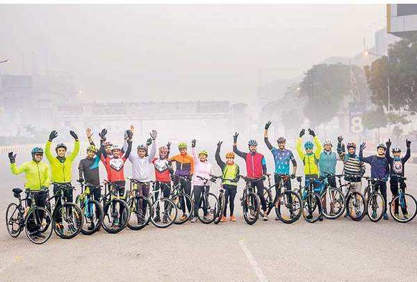 20 cycling groups in 3 years Noidawallahs say yes to cycle