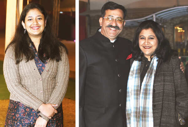 (L-R) Anubha Upadhyay and Aseem and Tripti Tikku  (BCCL/ Farhan Ahmed Siddiqui)