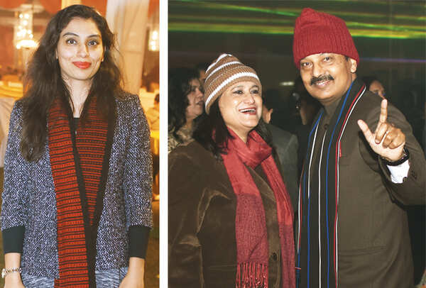 (L-R) Prableen Bajpai and Suparna and Jyotirmoy (BCCL/ Farhan Ahmed Siddiqui)