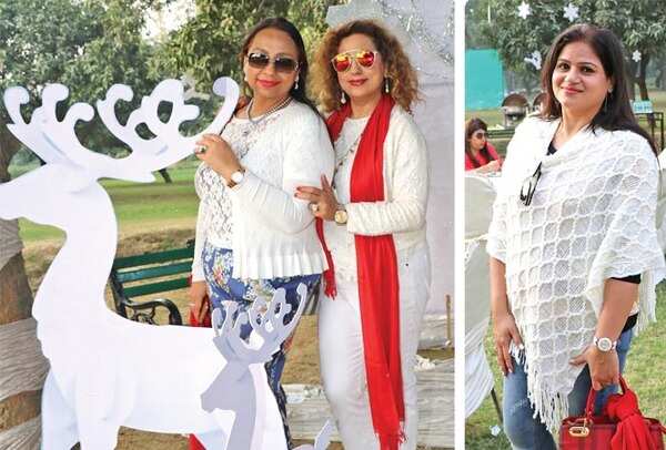 Sonia Bhasin and Pooja Madhok (R) Anshul Garg (BCCL/ Unmesh Pandey)