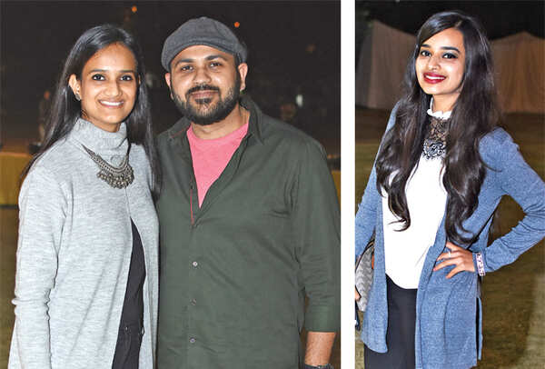 Shreya and Aditya (R) Shivangi Chopra (BCCL/ Farhan Ahmad Siddiqui)