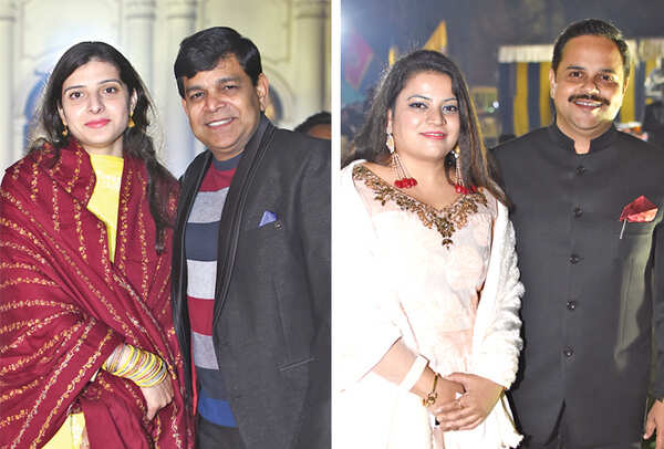 Samina and Shahzad (R) Vini and Siddhartha  (BCCL/ Farhan Ahmad Siddiqui)