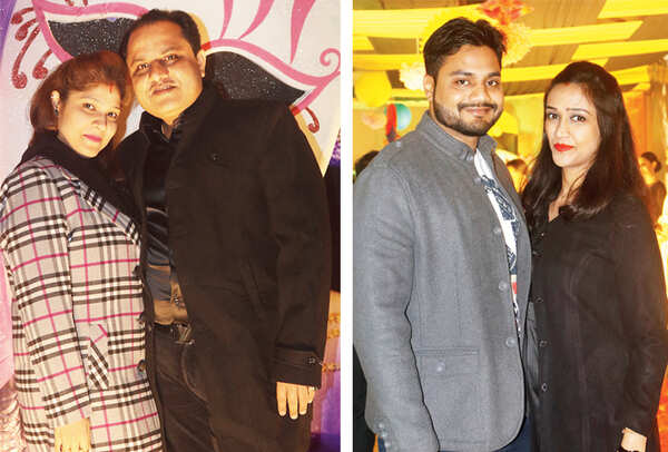 Manish & Roma Khanna (R) Parisha & Ashish Malu (BCCL/ Shubham Jaiswal)