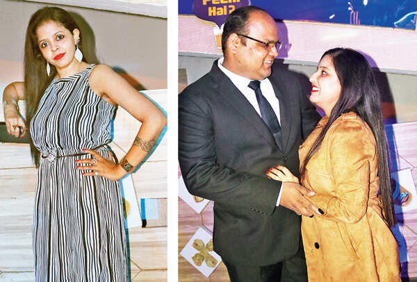 Shweta Singh (R) Somesh & Harshika Mathur (BCCL/ Shubham Jaiswal)