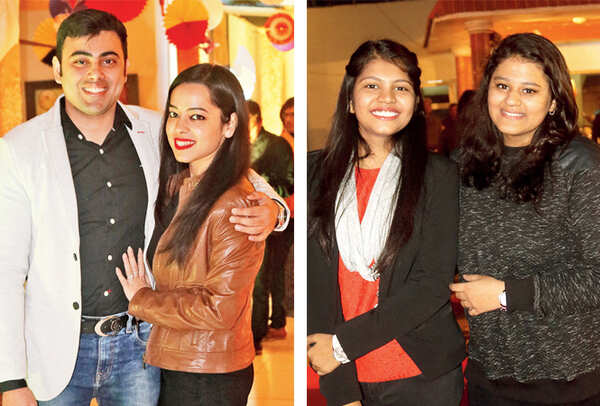 Surabhi & Nitesh Sukhwani (R) Aishwarya Rajput and Nandani Chaudhary (BCCL/ Shubham Jaiswal)