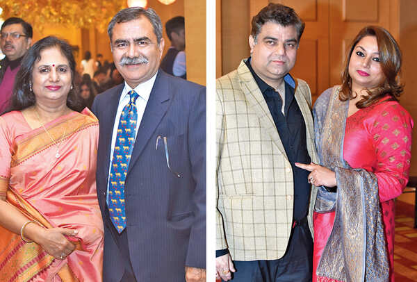 Dr Archana and Ravi Kapoor (R) Rishi and Ratika Arora (BCCL/ Farhan Ahmad Siddiqui)