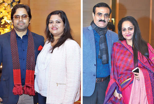 Amit Raj and Shubhi Singh (R) Ashu and Anjali Rajpal (BCCL/ Farhan Ahmad Siddiqui)