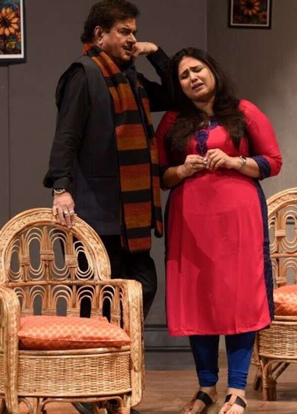 Shatrughan Sinha and Dimple Danda
