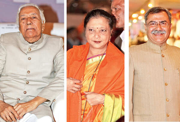 Ustad Ghulam Mustafa Khan, Saswati Sen and Ravi Kapoor (BCCL/ Aditya Yadav)