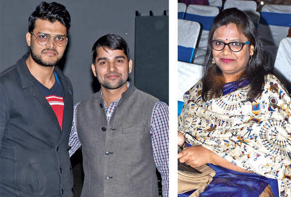 Ramendra Singh and Digvijay Thakur (R) Reema Sonkar (BCCL/ Vishnu Jaiswal)