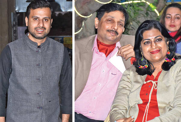 Apoorva Mishra (R) Chandra & Ragini Shekhar (BCCL/ Vishnu Jaiswal)