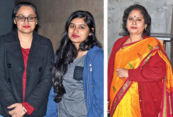 Gurbani Kaur and Nishi Kaur (R) Dr Anshubhi Bahadur (BCCL/ Vishnu Jaiswal)