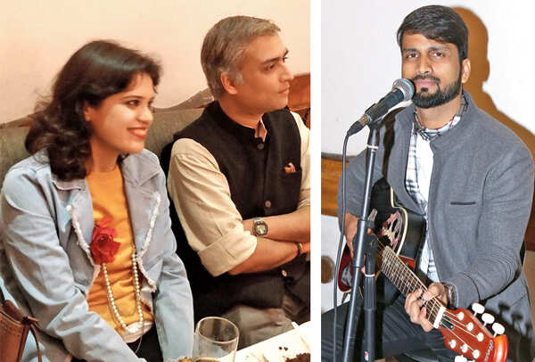 Niloufer and Adheer Som (R) Pankaj (BCCL/ Aditya Yadav)