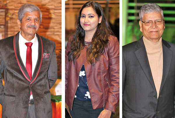 Anoop Singh, Arushi Singh and CV Singh (BCCL/ Aditya Yadav)