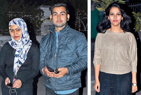 Shreya Singh and Aman Verma (R) Arpita Bhutani (BCCL/ Vishnu Jaiswal)