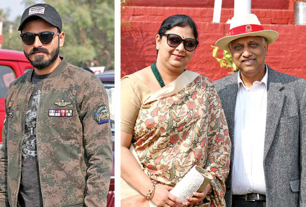 Ahmad Khan (R) Alka and Jaideep Mathur (BCCL/ Aditya Yadav)