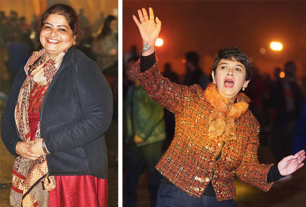 Aashrita Dass (R) Annie Singh (BCCL/ Aditya Yadav)