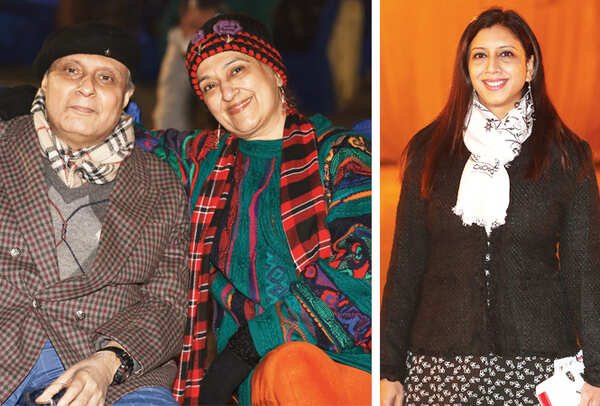 Bhushan and Sangeeta (R) Diya Badgel (BCCL/ Aditya Yadav)