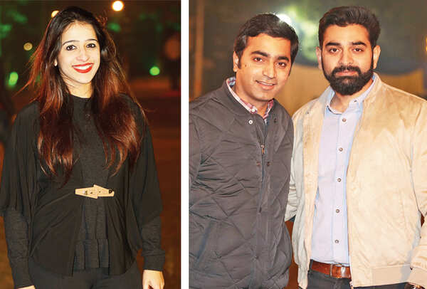 Mansi Bajaj (R) Pranav (L) and Deepesh (BCCL/ Aditya Yadav)