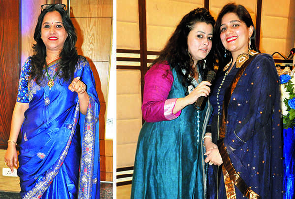 (L) Richa (R) Richa and Shikha (BCCL/ AS Rathor)