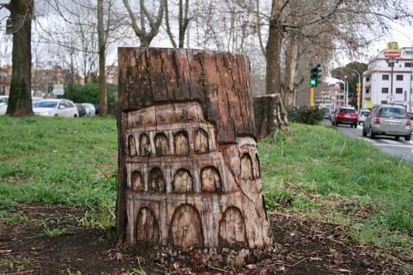 Tree art takes root in Rome | Dehradun News - Times of India