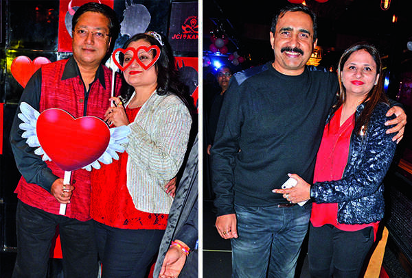 (L) Ashish and Anubha (R) Gopal and Neha (BCCL/ IB Singh)