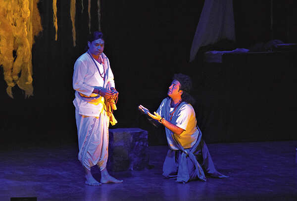 A scene from the play Muktidham (BCCL/ Vishnu Jaiswal)