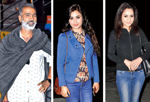 (L-R) Bhoopesh, Ankita Dixit and Aparna Sharma (BCCL/ Vishnu Jaiswal)