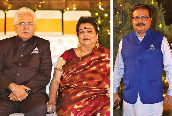Ashok & Kumkum Roy Choudhury (R) Abhijit Sarkar (BCCL/ Aditya Yadav)