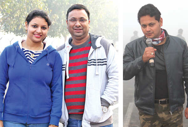 Dr Arpita Anand and Dr Amit Anand (R) Mohit  (BCCL/ Aditya Yadav)