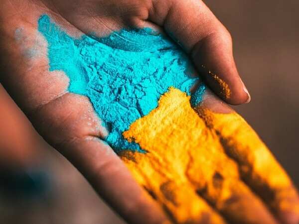 Holi different colors images