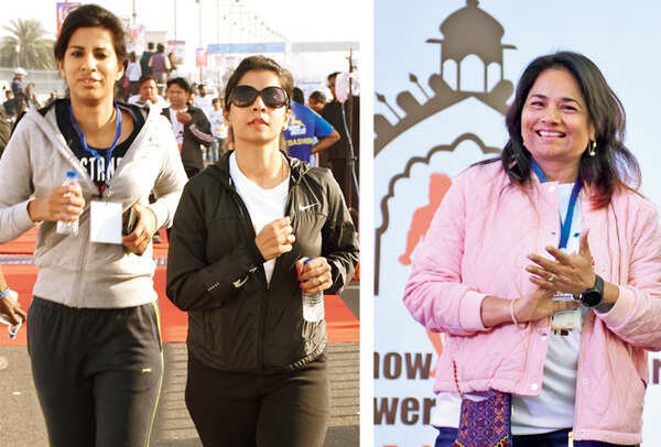 Dr Muskaan and Dia Ahuja (R) Lalita Pandey (BCCL/ Vishnu Jaiswal)