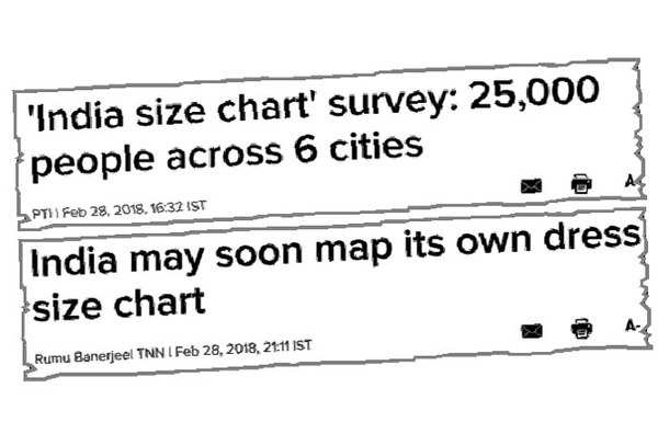 An 'India size chart': What does mean, and why do we need it? | Delhi News - Times of India